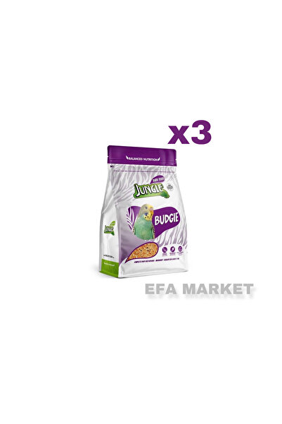 Jungle Muhabbet Kuşu Yemi 3 Adet (1X400GR)