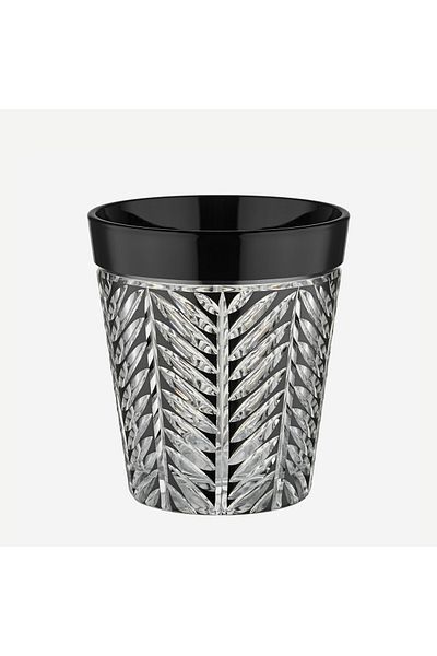 CHIARA ALESSI Lanza Black Glass Water Glass 345 ml
