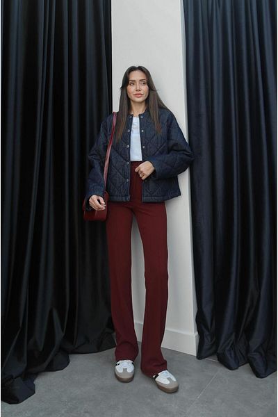 Havoş Pantaloni Palazzo bordeaux
