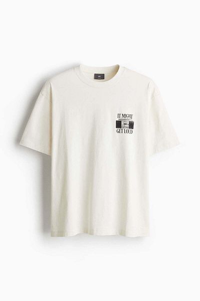 H&M Relaxed Fit Cotton T-shirt