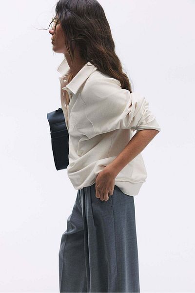 H&M Collared sweatshirt