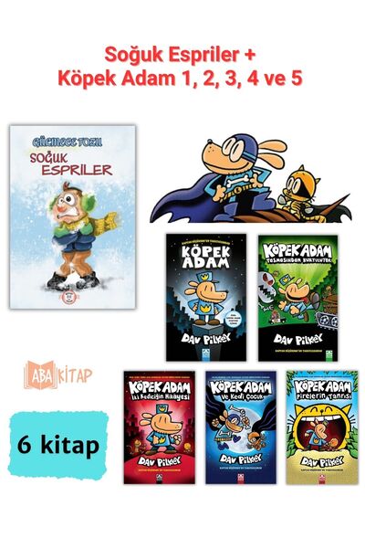 Yağmur Çocuk Köpek Adam 1,2,3,4 Ve 5 Soğuk Espriler, Köpek Adam Serisinin Ilk...