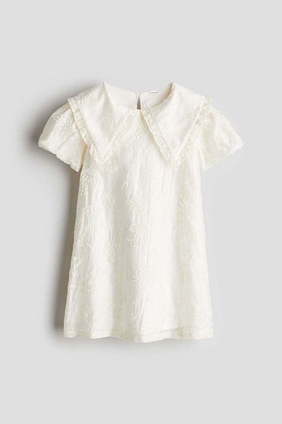 H&M Embroidered dress