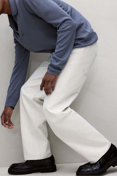 H&M Relaxed Fit 5-pocket twill trousers