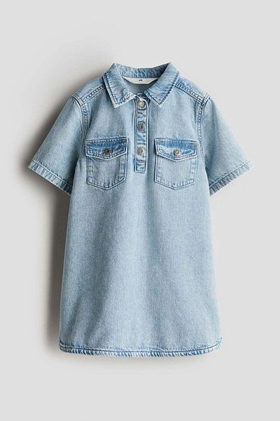 H&M Denim shirt dress