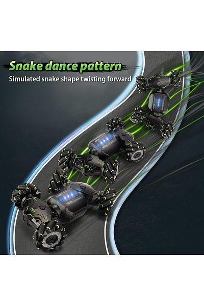fulina Remote Control Car, RC Stunt Car with Gesture Remote Control, 2.4GHz 4WD 360°Rotation
