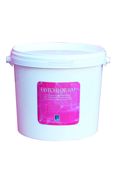 Gemaş FASTCHLOR 100 10 Kg %90 Aktif Toz Klor Stabilize Triklor Granül - %90 Chlorine Granular-TBiz