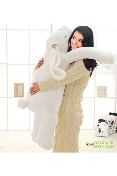 Princess Bear 100 Cm Sleeping Companion Cute Rabbit Cream (100% Domestic)
