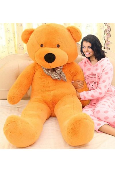 Princess Bear 130 cm Brown Bow Tie Large K