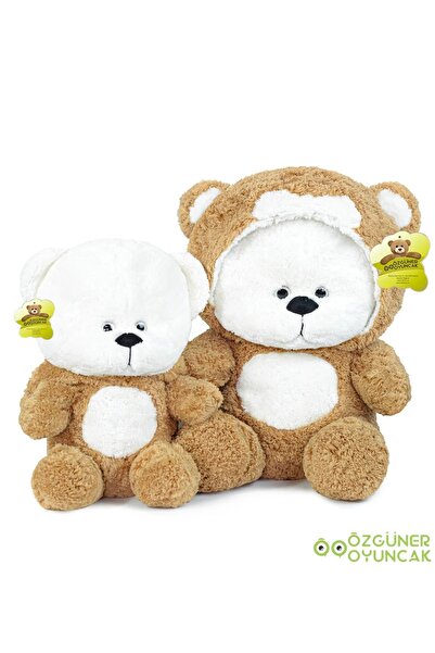 Princess Bear 70 Cm Kapşonlu Uykumcuk Peluş k Panda