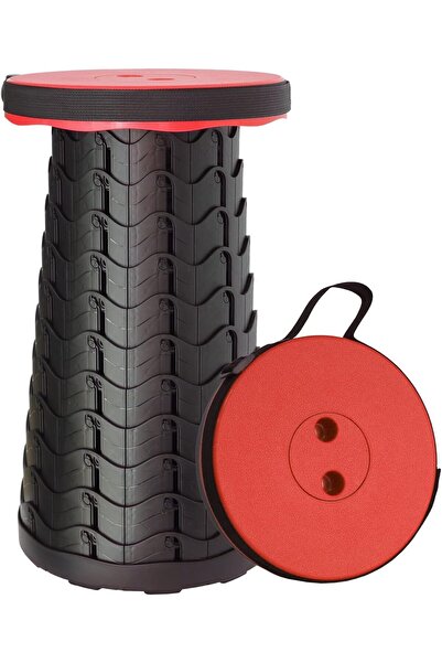 AWH كرسي تلسكوبي محمول، كرسي قابل للطي قابل للتعديل للتخييم والسفر وصيد الأسماك