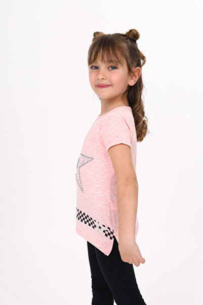 Toontoy Κοριτσίστικο μπλουζάκι με στάμπα με αστέρια