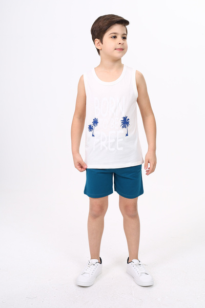 Toontoy Σετ σορτς Free B με τύπωμα για αγόρι