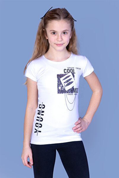 Toontoy Fată de tricou ani, cu sânul laser croială