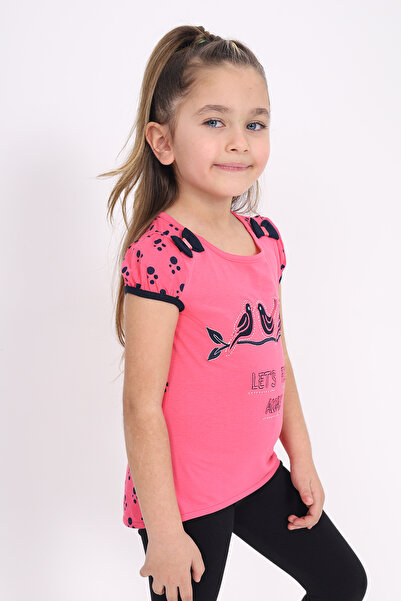 Toontoy Κοριτσίστικο μπλουζάκι με κέντημα