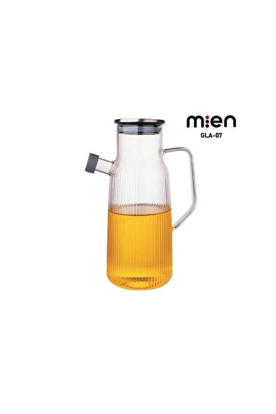 MİEN 1000ML METAL KAPAKLI BOROSİLİKAT CAM YAĞDANLIK