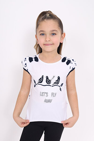 Toontoy Tricou brodat pentru fete