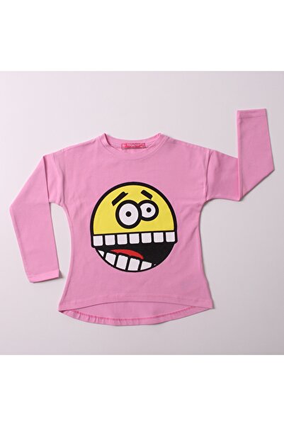 Toontoy Fată Smile cu imprimeu Swea tricou