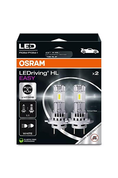 Osram Far Ampulü Xenon H7/h18 Ledriving Hl Easy 64210dwesy