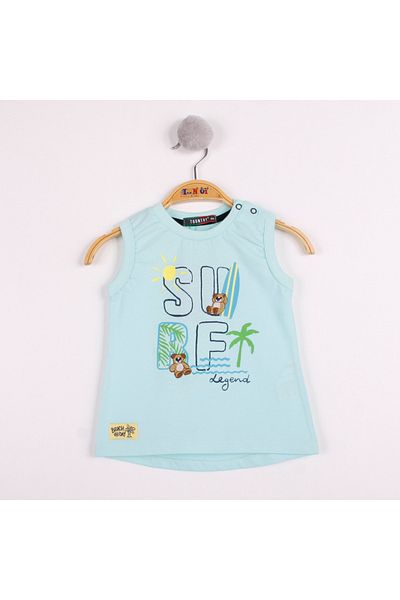 Toontoy قميص داخلي مطبوع عليه Baby Boy Surf