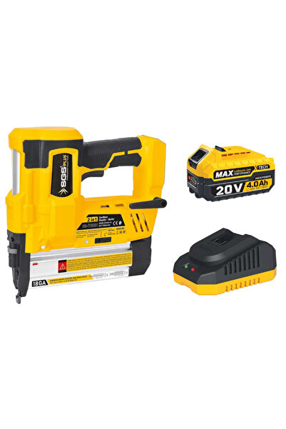 SGS AKÜLÜ ZIMBA VE ÇİVİ TABANCASI SETİ 20 V (1X4.0 Ah)