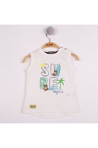 Toontoy قميص داخلي مطبوع عليه Baby Boy Surf