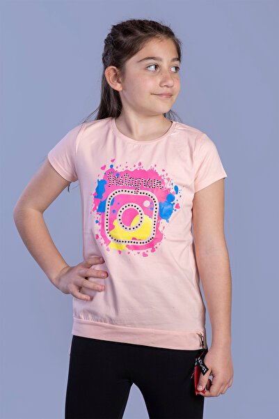 Toontoy Πολύχρωμο μπλουζάκι για κορίτσια Instagram με τύπωμα