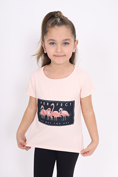 Toontoy Μπλουζάκι για κορίτσια Flamingo με τύπωμα