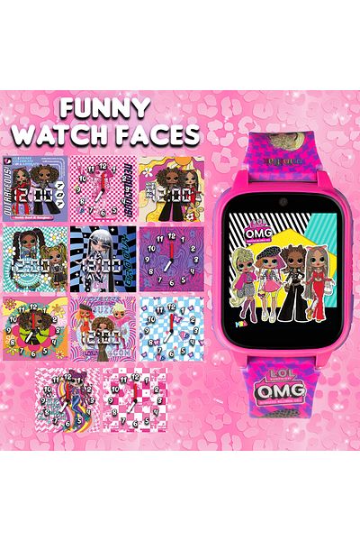 L.O.L. SURPRISE Miniflak L.O.L Surprise! Lol012Omg Yellow Camera Bluetooth 26 Game Children's Watch (No Tracking Feature)
