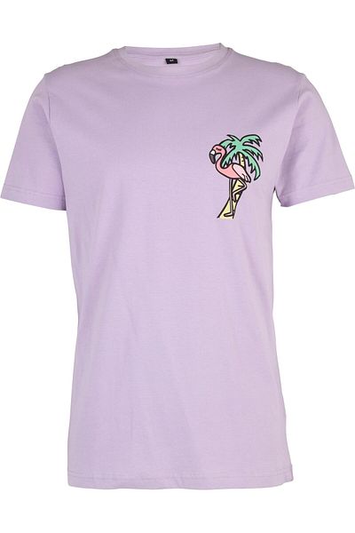 Mister Tee Herren Flamingo T-shirt Round Neck