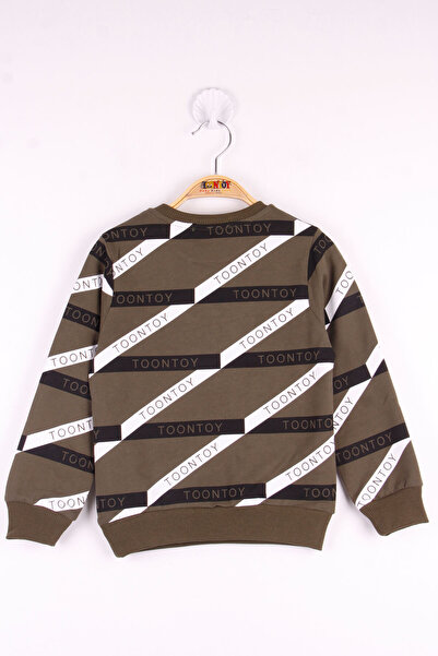 Toontoy Băiat detaliu cu dungi Swea tricou