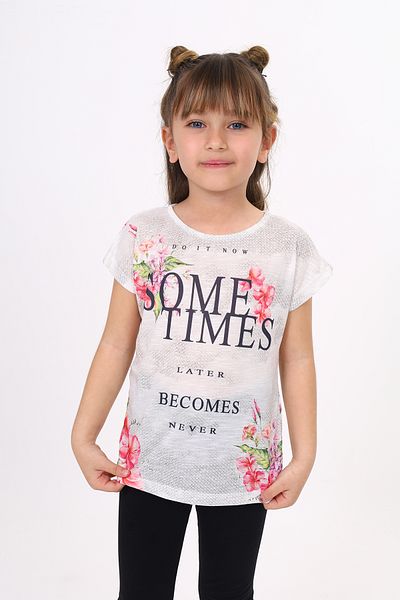 Toontoy Printed T-Shirt for Girls