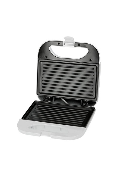 KRYPTON 800W 2-Slice Grill Maker- KNGM6064, sandwich maker Non-Stick Plates| White, 2 Years Warranty