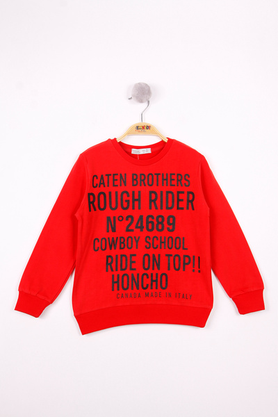 Toontoy Φούτερ για αγόρι - Κείμενο τυπωμένο