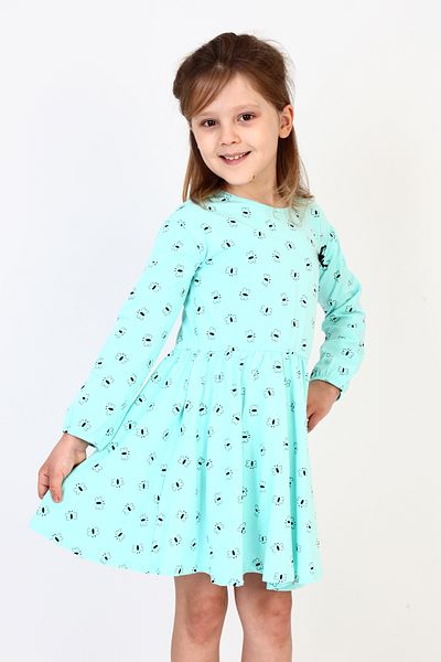 Toontoy Butterfly Patterned Girl's Complete Dress