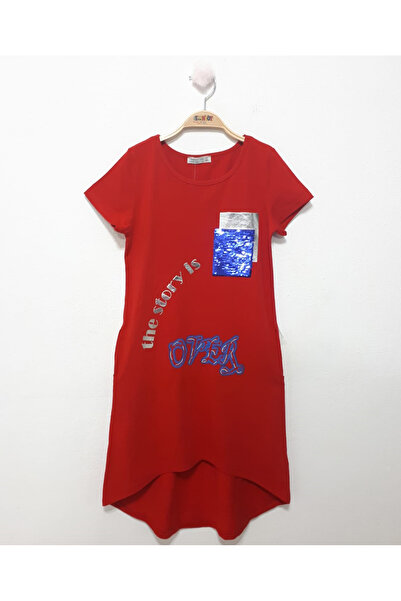 Toontoy Φόρεμα για κορίτσια με με τύπωμα τσέπες