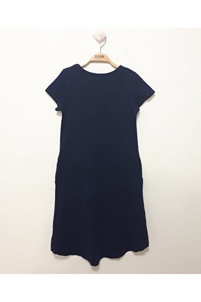 Toontoy Дівчача сукня з кишенями та принтом у вигляді марок