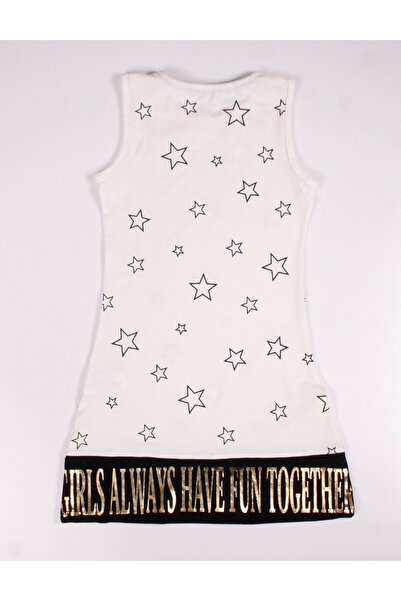 Toontoy Star Printed Girl's Dress