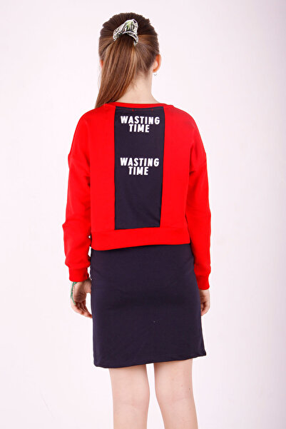 Toontoy Girl - Wasting Printed Skirt Set