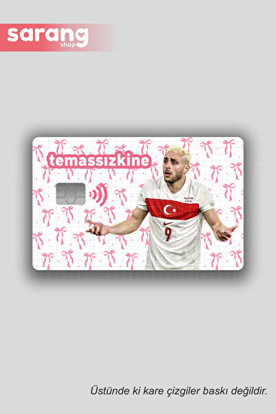 SARANG Temassızkine Baskılı Kredi Kartı, Otobüs Kartı Vb. Kart Kaplama Etiketi