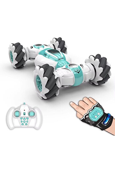 fulina Remote Control Car, 2.4GHz 4WD Stunt Car, Gesture Sensor Car Toys for 6-15 yr Kids