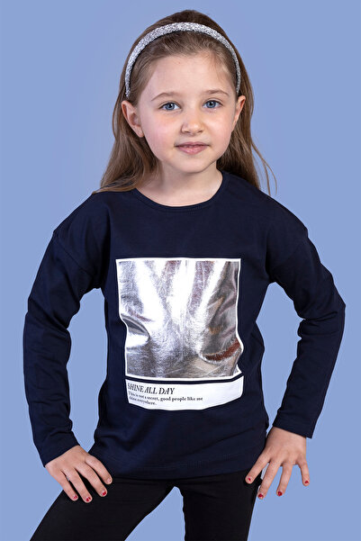 Toontoy Μπλουζάκι με σχέδιο φύλλων για κορίτσια