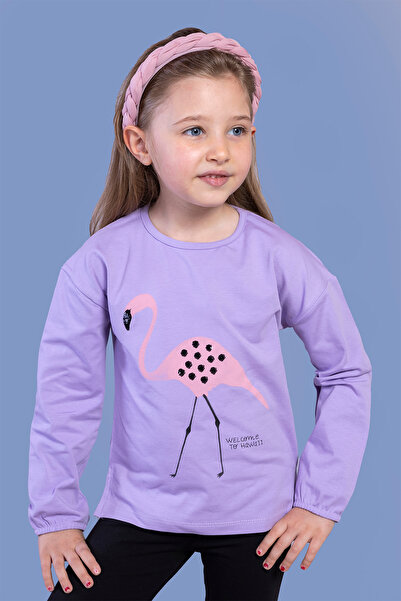 Toontoy تي شيرت بناتي بطبعة فلامنغو