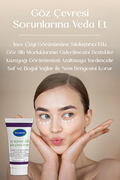Mecitefendi At Kestanesi Özlü Göz Çevresi Kremi Hyaluronik Asitli (15 ML.)