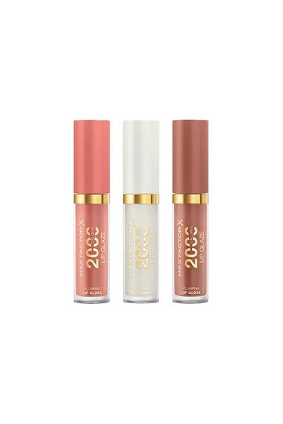 Max Factor X 3-Piece 2000 Calorie Lip Glaze Gloss Set