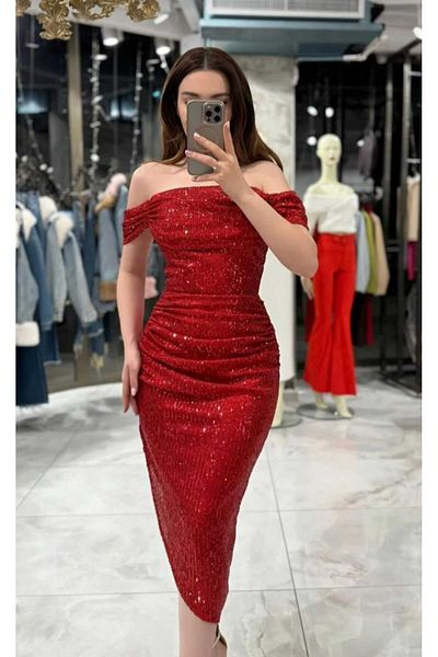 PERADO Liana Degaje Collar Midi Dress
