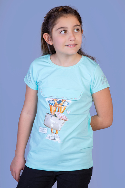 Toontoy Κοριτσίστικο μπλουζάκι με στάμπα