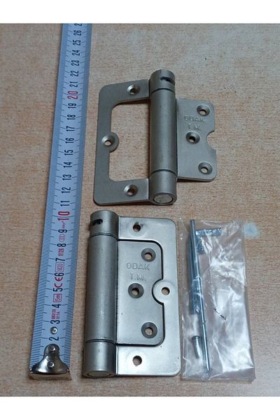 Diril Yapı Market One Way Butterfly Spring Hinge Satin (1 PAIR)