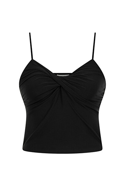 İpekyol Schmal geschnittenes Twisted T-Shirt