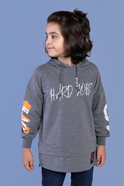 Toontoy Суичър с качулка с щампа за момче 